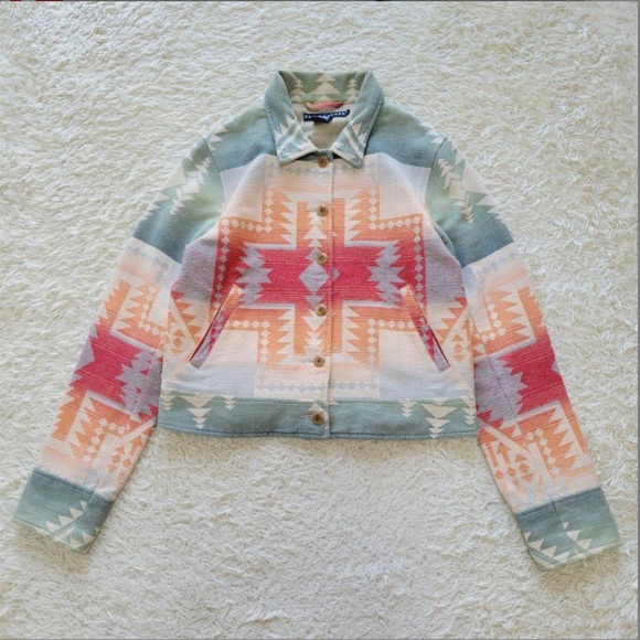 Ralph Lauren Jackets & Blazers - Vintage Ralph Lauren Navajo / Native inspired jacket